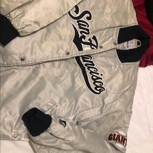 Starter SF Giants Puff Jacket Vintage